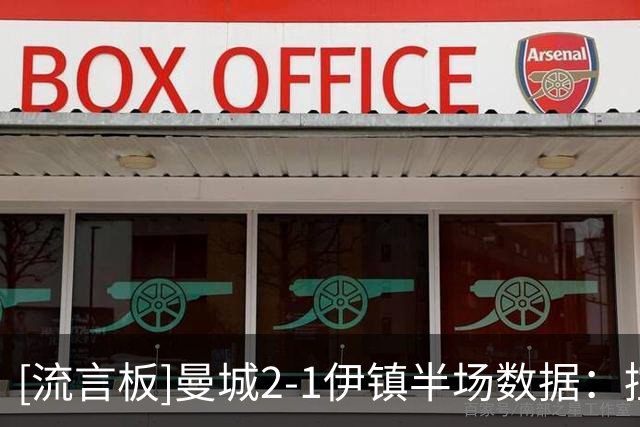 [流言板]曼城2-1伊镇半场数据：控球率82开，射门10-2，射正4-1